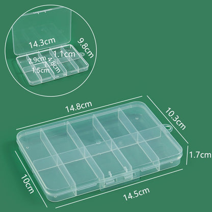 Multi-Compartment Craft Supply Box Acalora