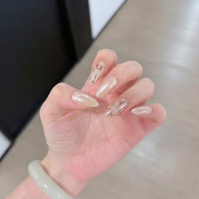 Elegant Floral Nail Art Set Acalora 1788497661