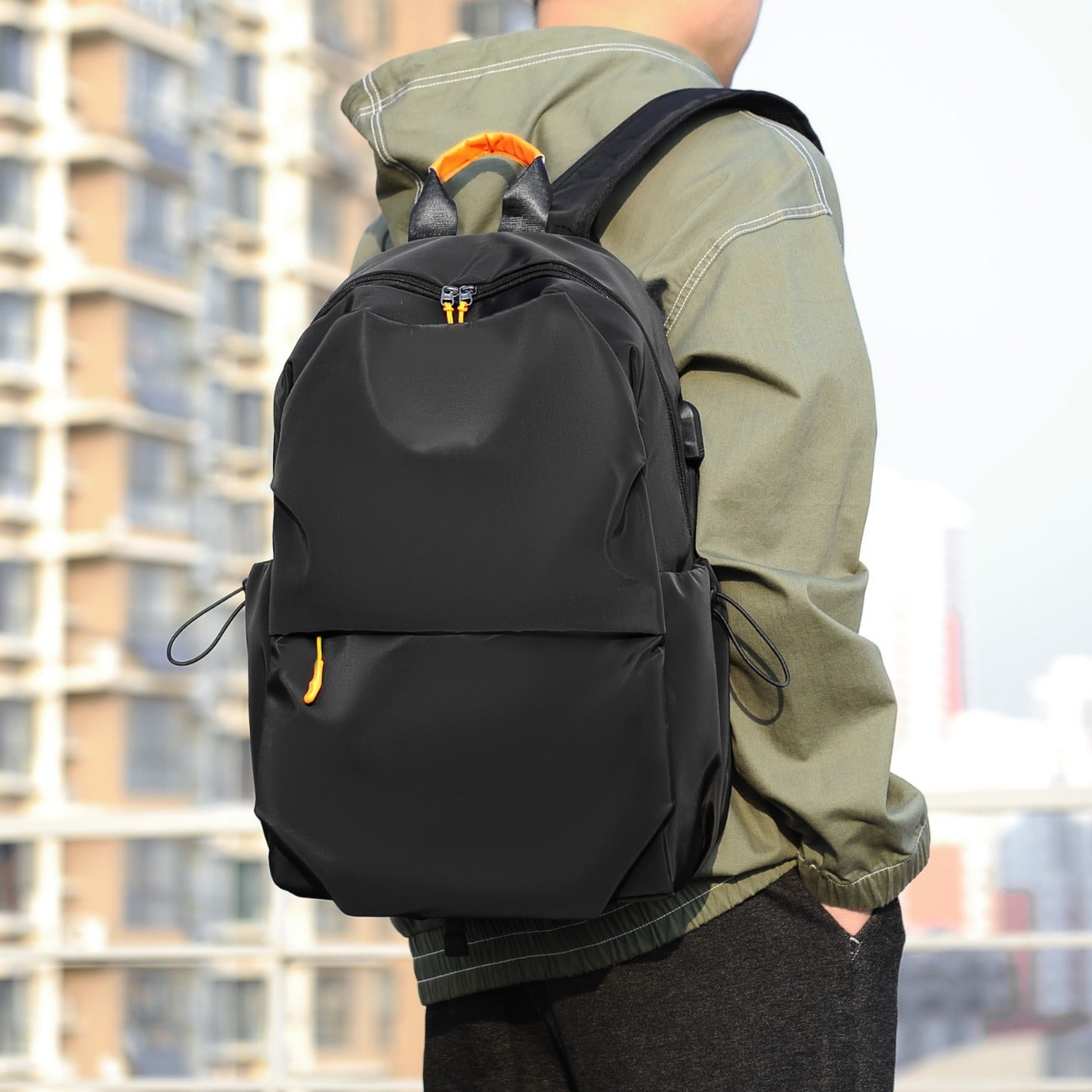 Water-Resistant Multi-Compartment Laptop Backpack Acalora