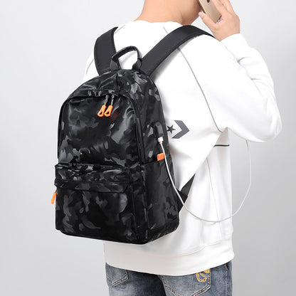 Durable Water-Resistant Camo Backpack Acalora