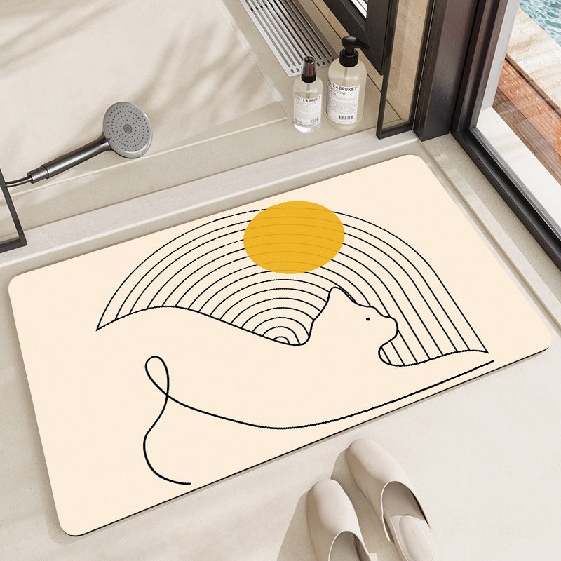 Artistic Bath Mat Acalora
