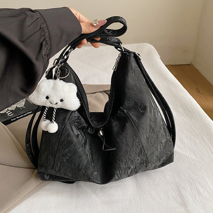 Crinkled Pouch Handbag Acalora