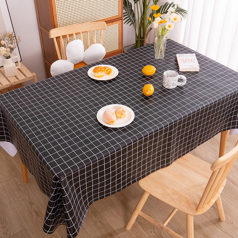 Checkered Pattern Tablecloth