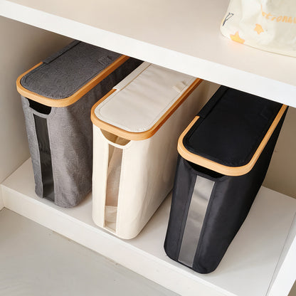 Versatile laundry separation box with removable lid and inner compartment Acalora
