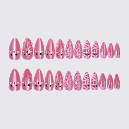Whimsical Octopus-Themed Press-On Nails Acalora