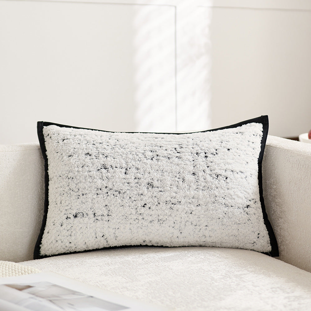 Decorative Striped Lumbar Cushion