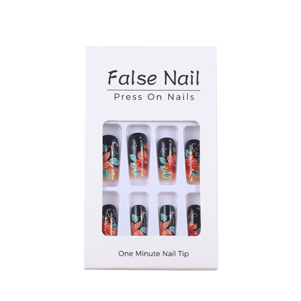 Creative nail art with floral design Acalora