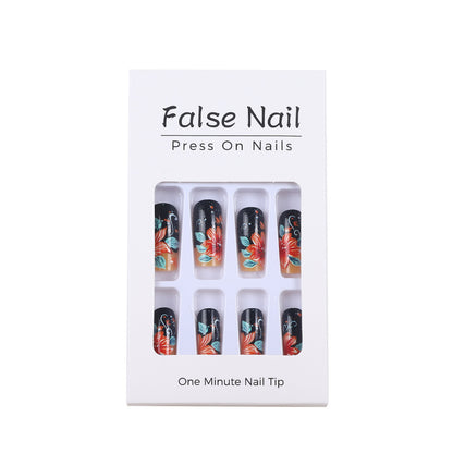Creative nail art with floral design Acalora