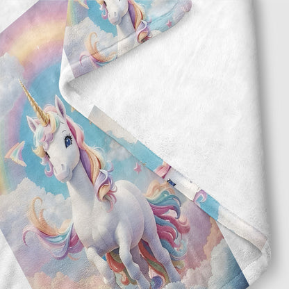 Unisex Personalized Throw Blanket
