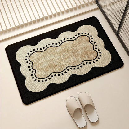 Soft Textured Decorative Bath Mat