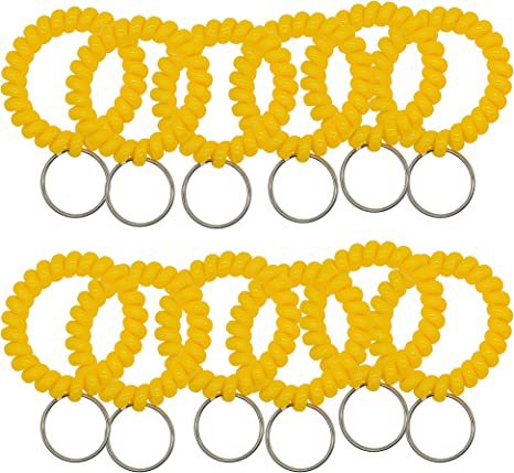 Colorful Hair Tie Keychain Set Acalora