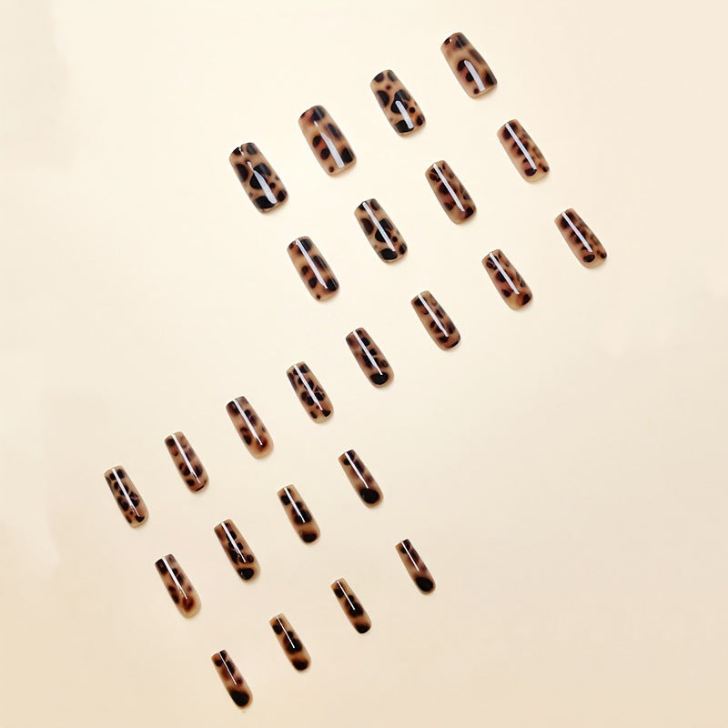 Animal Print Press-On Nails Acalora