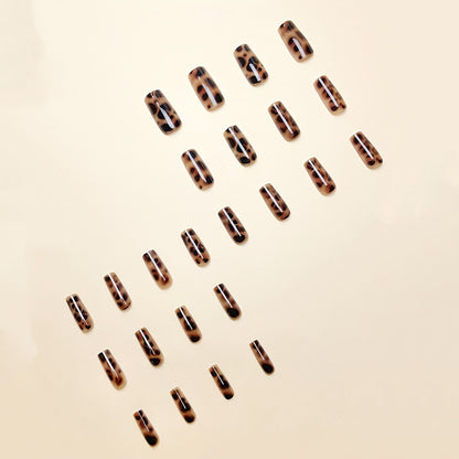 Animal Print Press-On Nails Acalora