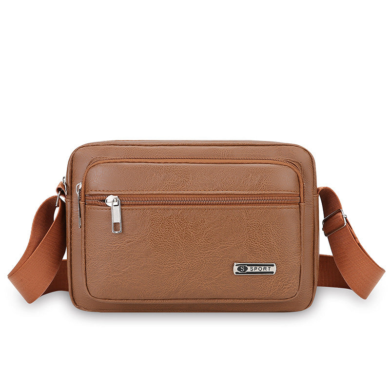 Premium Leather Messenger Bag Acalora