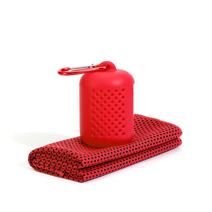 Unisex cooling towel in storage case Karnz