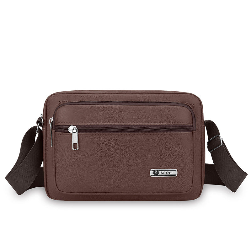 Premium Leather Messenger Bag Acalora