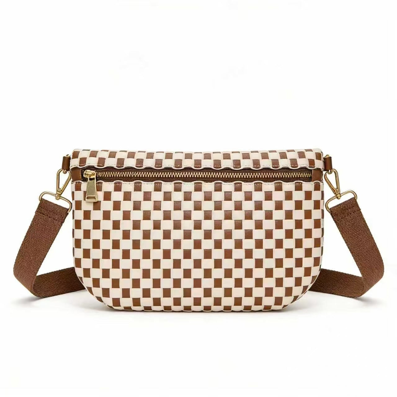 Stylish Woven Crossbody Bag Acalora
