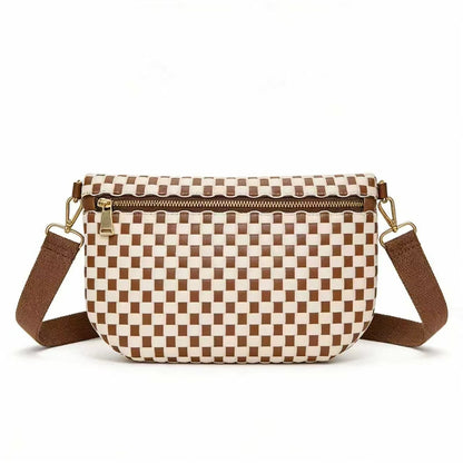 Stylish Woven Crossbody Bag Acalora