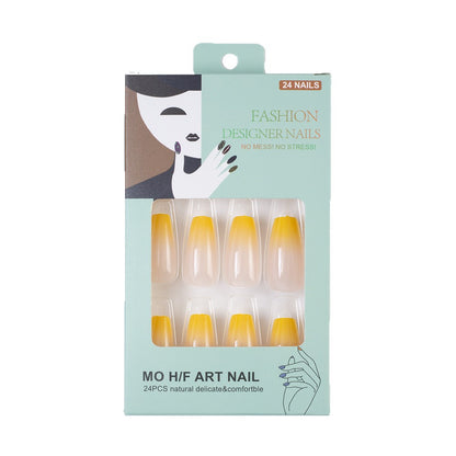 Acrylic Nail Set with Ombre Effect Acalora