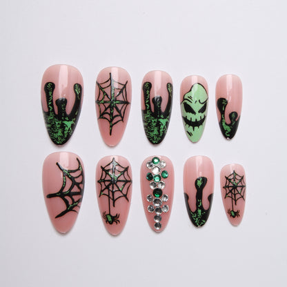 Creative Nail Art Set with Halloween Motifs Acalora