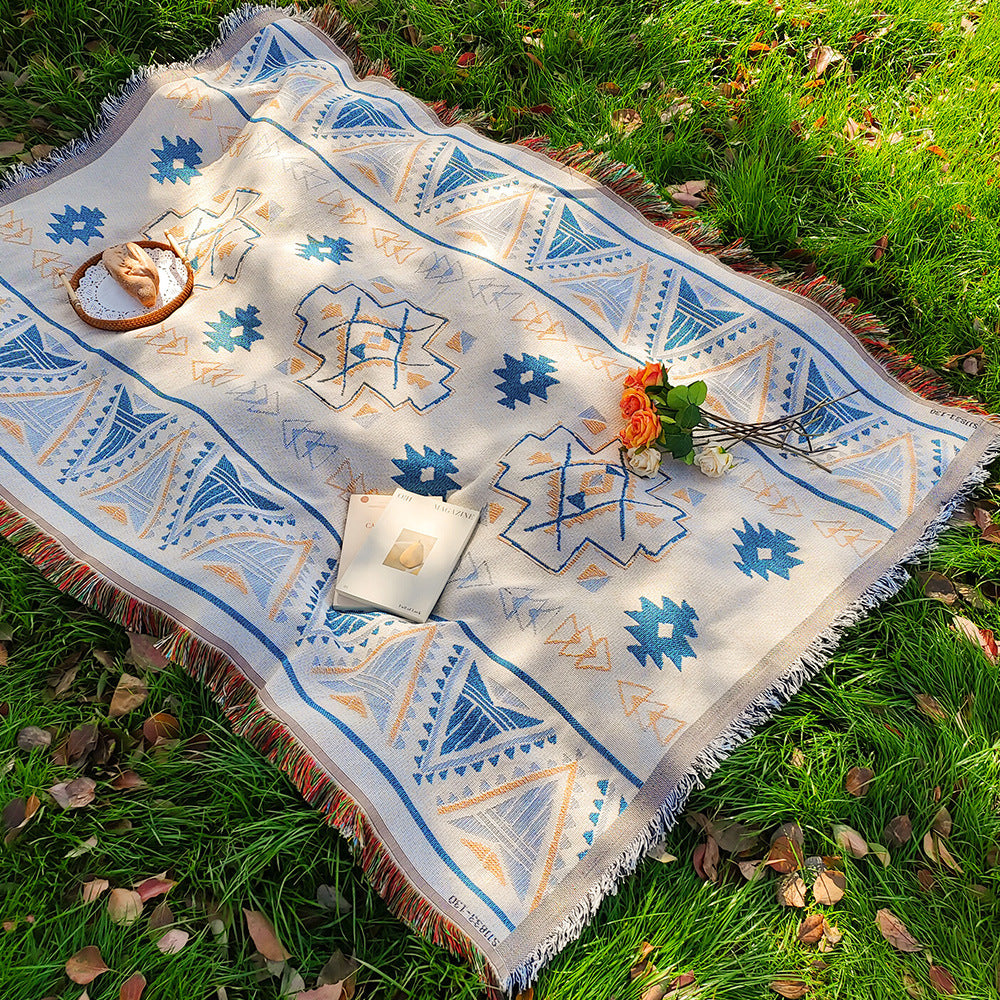 Artistic Geometric Picnic Blanket