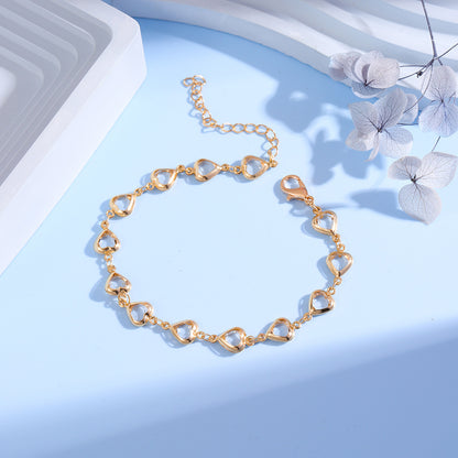 Heart Charm Bracelet Acalora