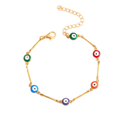 Colorful Beaded Eyewear Chain Acalora