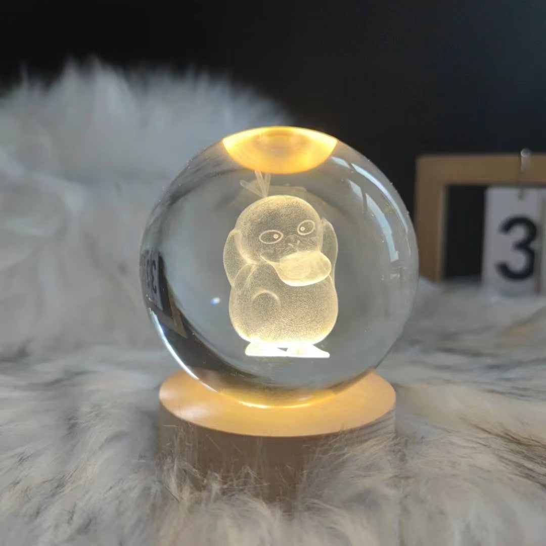 Skanto | Glowing Moon Crystal Ball