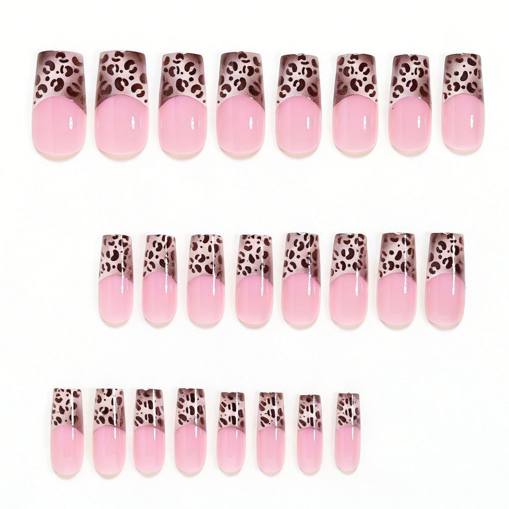 Artistic Animal Print Press-On Nail Extensions Acalora