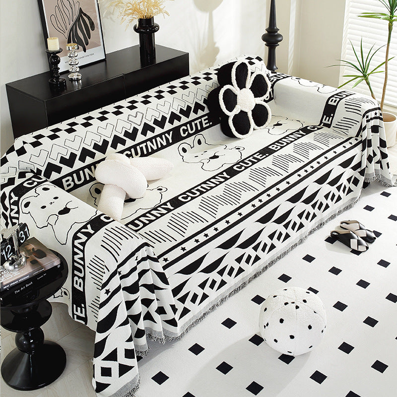 Decorative Floral Sofa Cover
