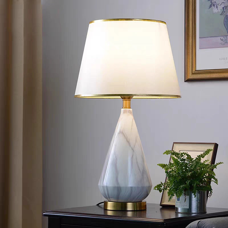 Elegant Marble Base Table Lamp