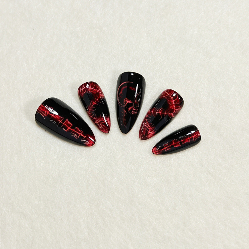 Gothic-Inspired Nail Art Tips Acalora