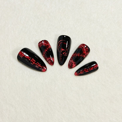 Gothic-Inspired Nail Art Tips Acalora