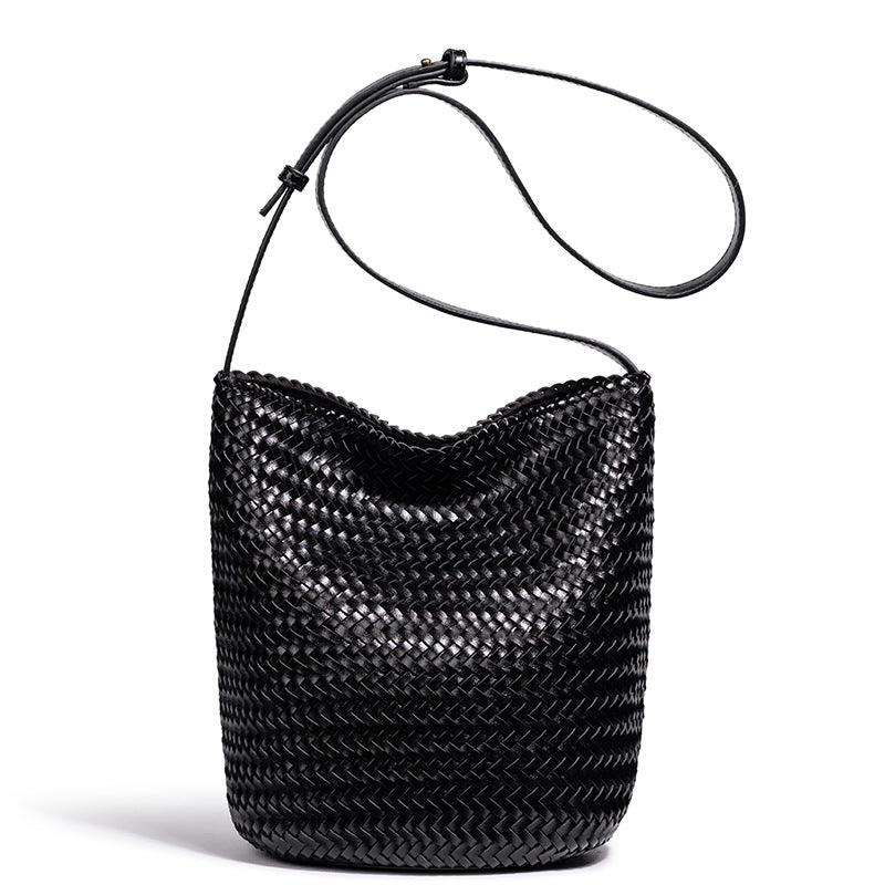 Textured Woven Crossbody Bag Acalora