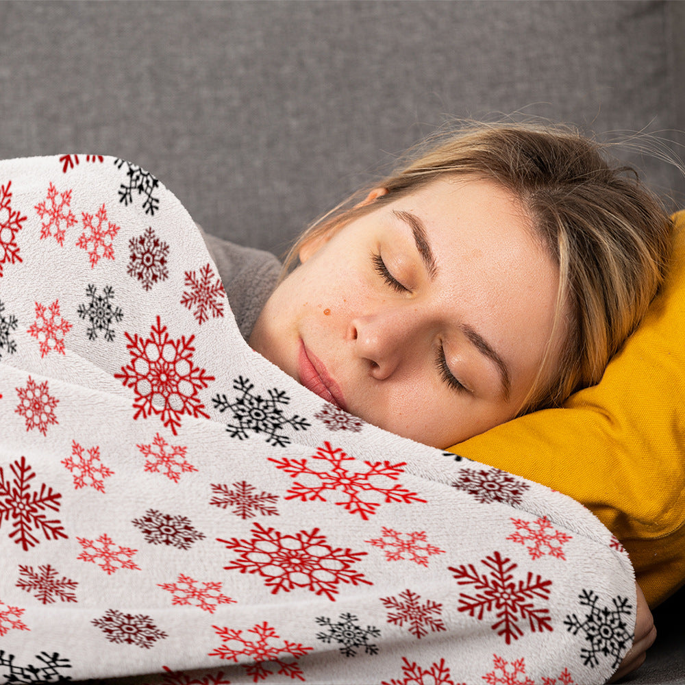 Cozy Fleece Throw Blanket