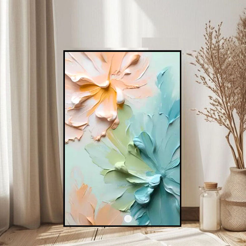Decorative Flower Canvas Art