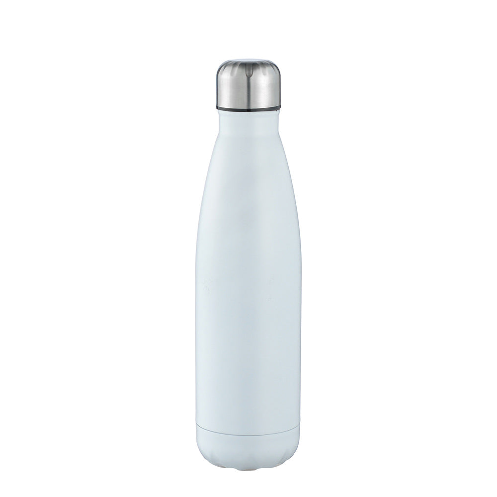 Unisex double-walled insulated bottle made of stainless steel with vacuum insulation and leak-proof screw cap Bowlift