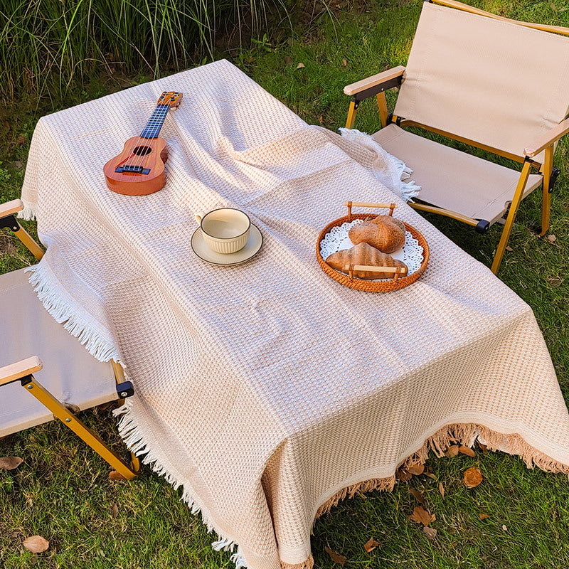 Bohemian Designed Picnic Tablecloth