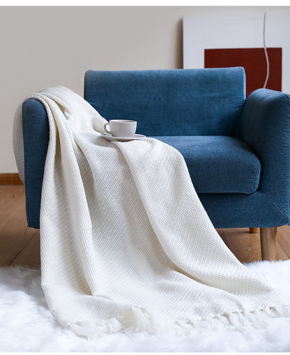 Unisex Premium Textured Throw Blanket