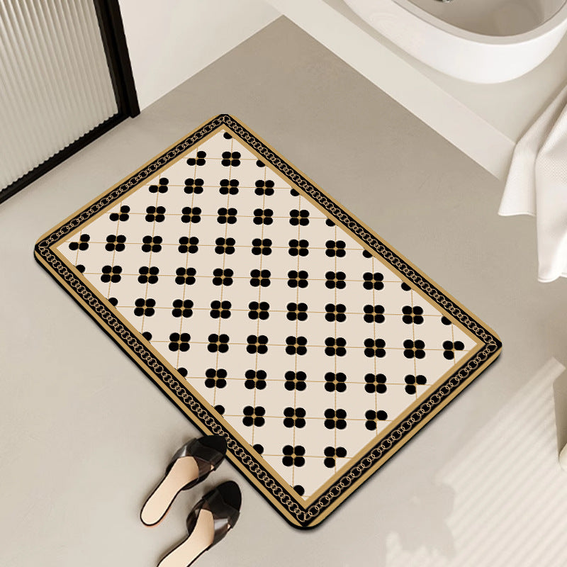 Charming Decorative Bath Mat Acalora