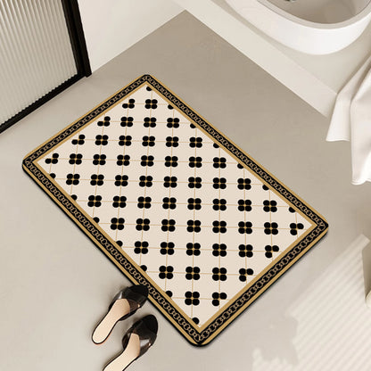 Charming Decorative Bath Mat Acalora