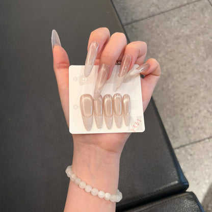 Glossy Press-On Nails Set Acalora