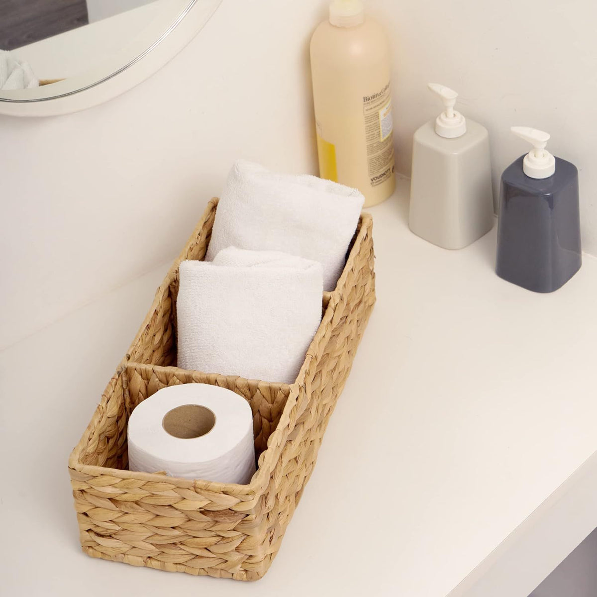 Woven Storage Basket Set Acalora