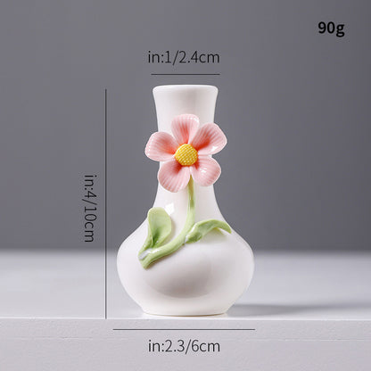 Floral Ceramic Vase