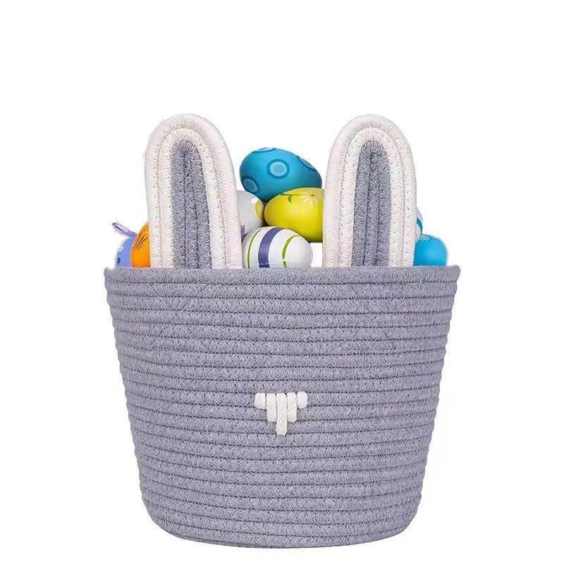 Playful Storage Basket in Rabbit Design Acalora