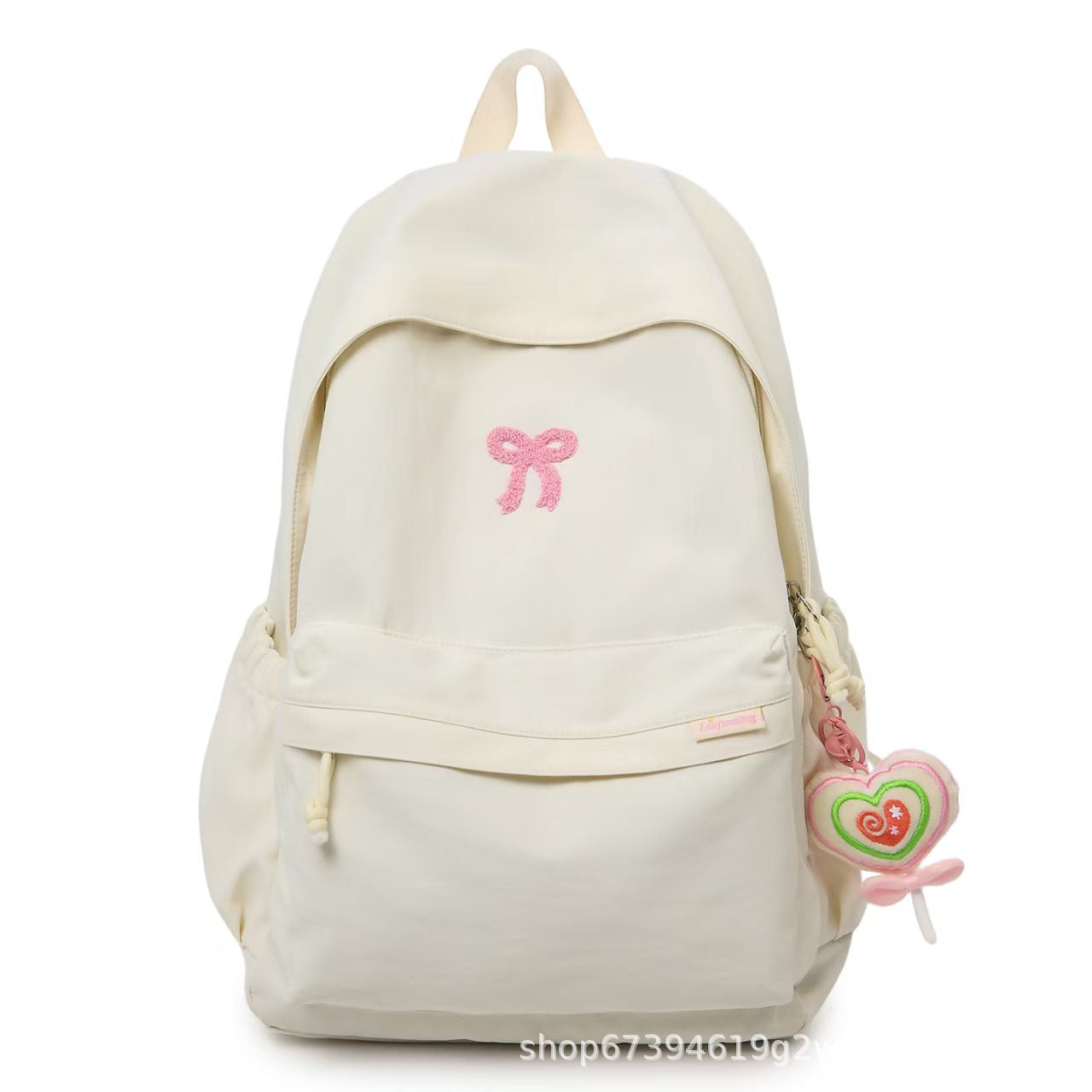 Casual Embroidered Daypack Bowlift