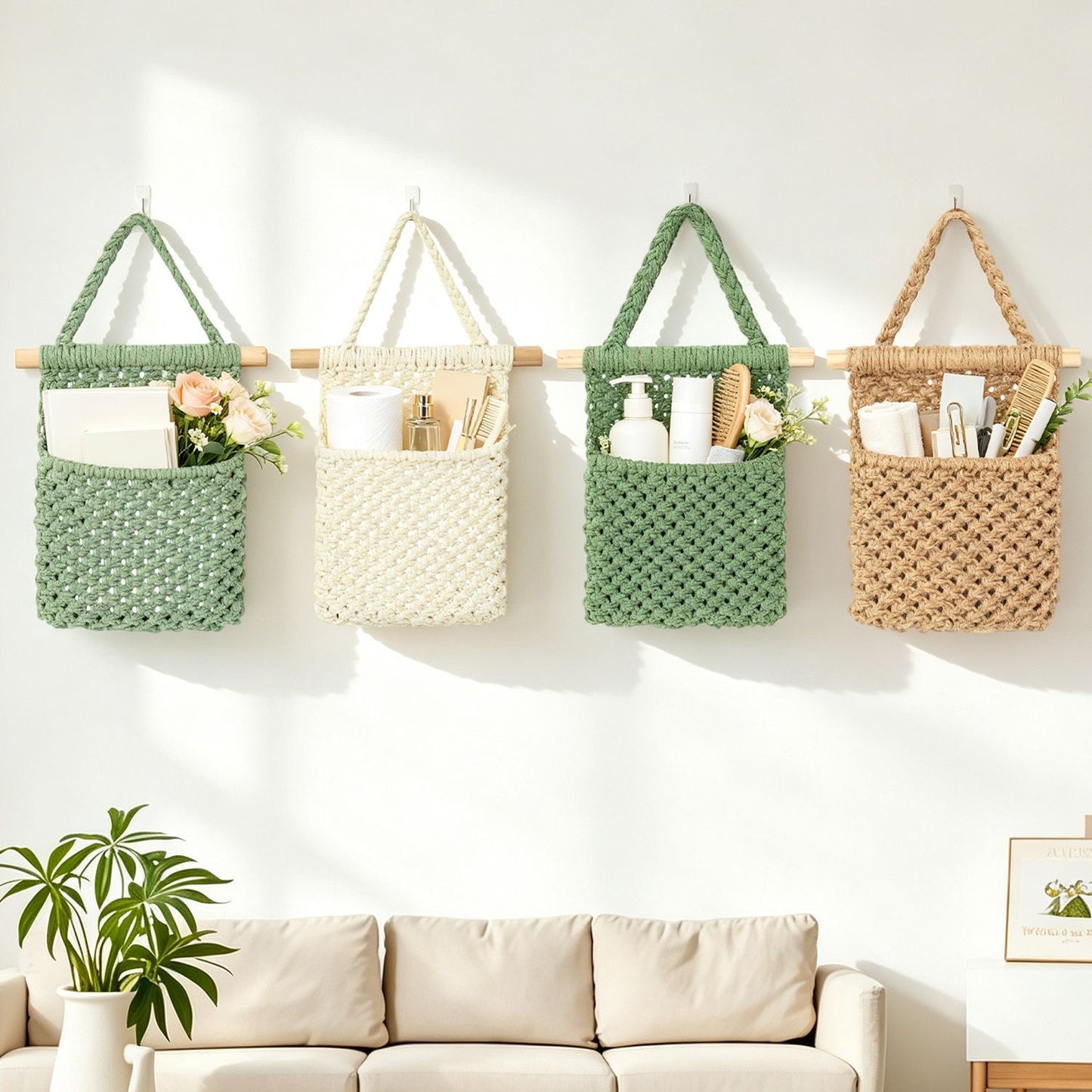 Macrame Wall Organizer Acalora