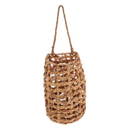 Handwoven basket with suspension device Acalora