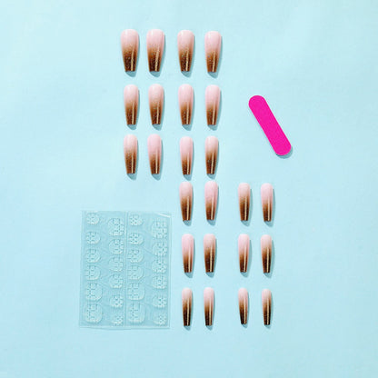 Artificial nails with elegant ombre effect Acalora