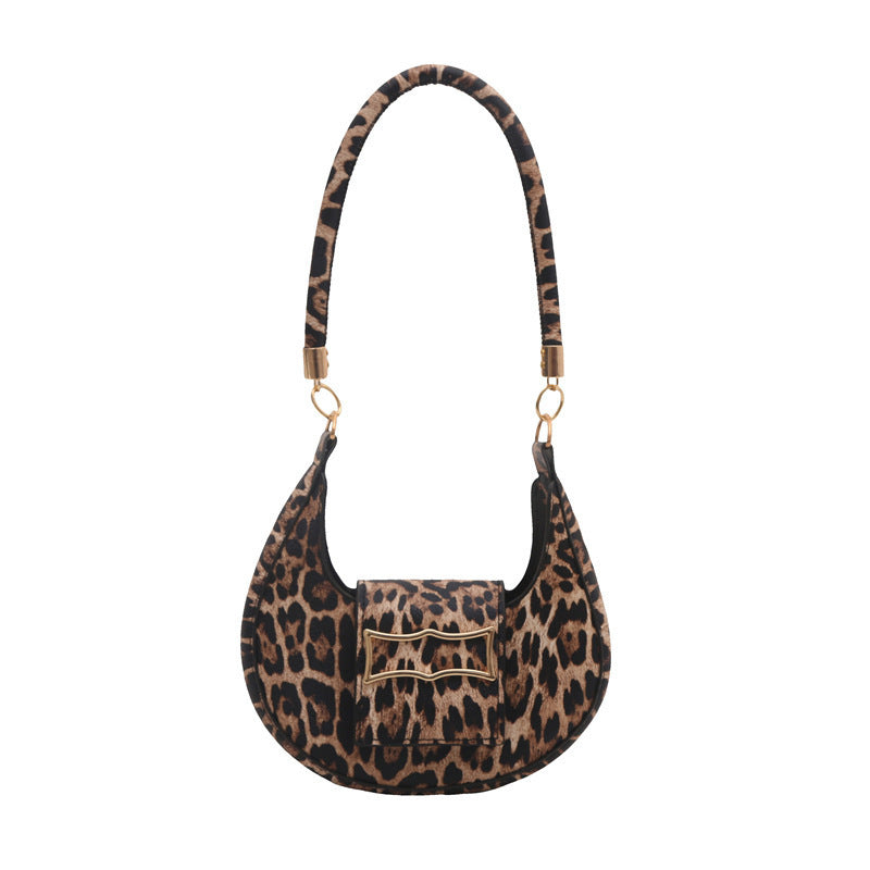 Stylish Leopard Print Handbag Acalora